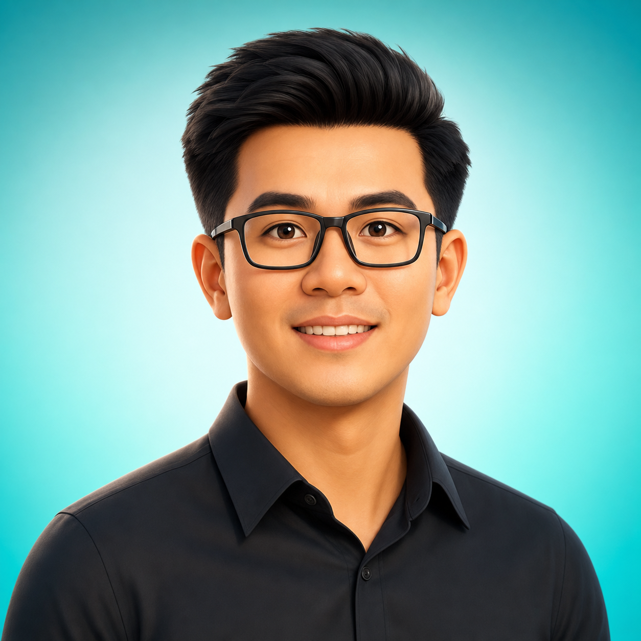 AI cartoon avatar of Dao Xuan Cuong